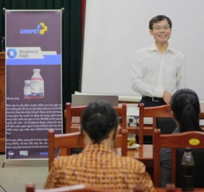 AMAPET ĐỒNG HÀNH CÙNG CHI CỤC CHĂN NUÔI THÚ Y QUẢNG NINH TỔ CHỨC HỘI THẢO “BỆNH DẠI VÀ TRÁCH NHIỆM CỦA BÁC SĨ THÚ Y”