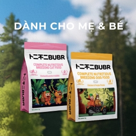 BUBR-Hạt DD cho Mèo Mẹ & Con